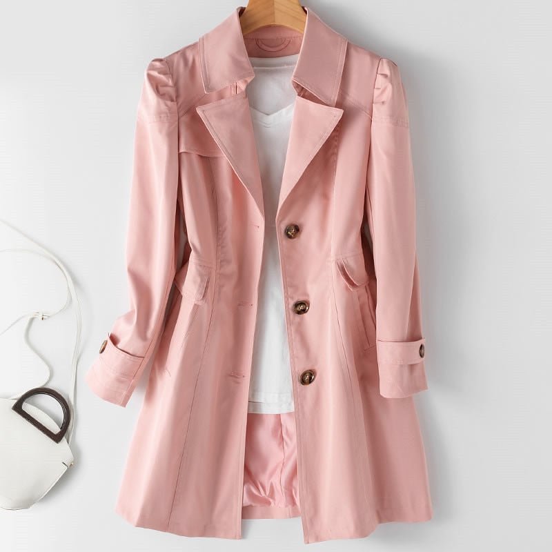 Amelina Elegant Trench Coat