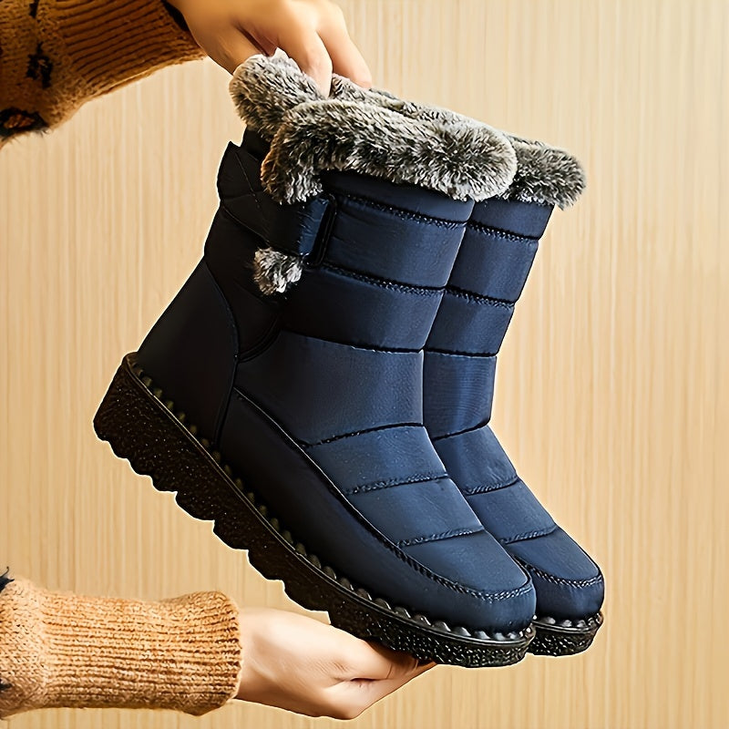 Winter Mountain Boots for Women - Soft Plush Lining