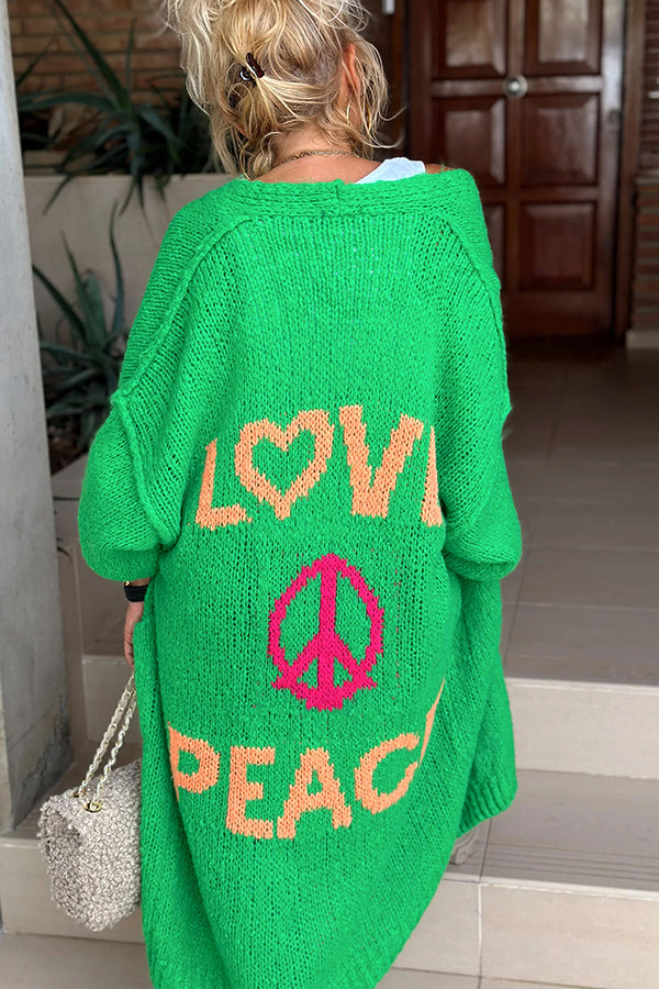 Carolina Peace Cardigan