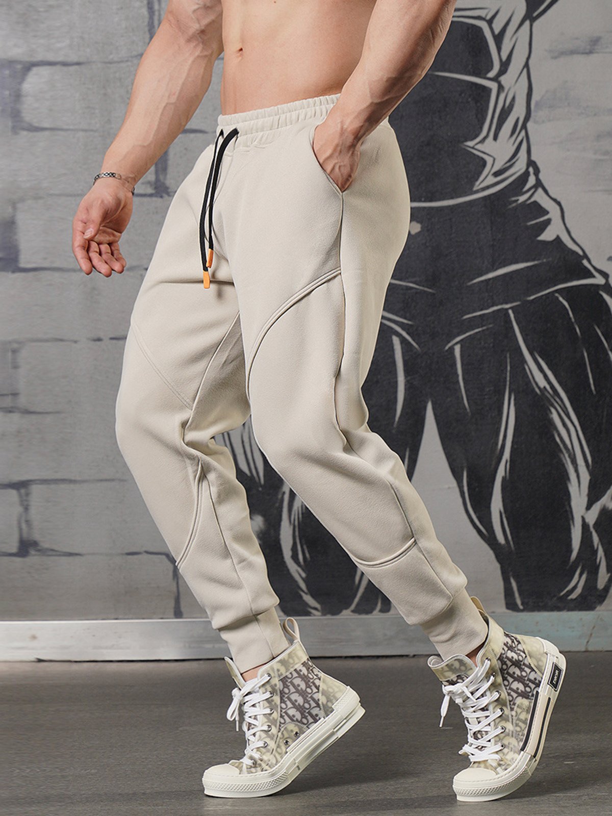 Relaxed Fit Tapered Joggers - All Season Wear